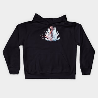 Artistic seahorse Kids Hoodie